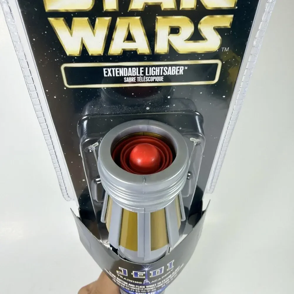 Disney Star Wars Extendable Red Lightsaber Jedi Training Academy - New